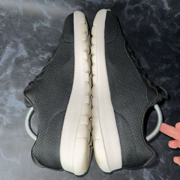 Skechers GO WALK MAX-MIDSHORE Trainers Black Slip On Shoes Men’s Size 9.5 - Picture 4 of 8